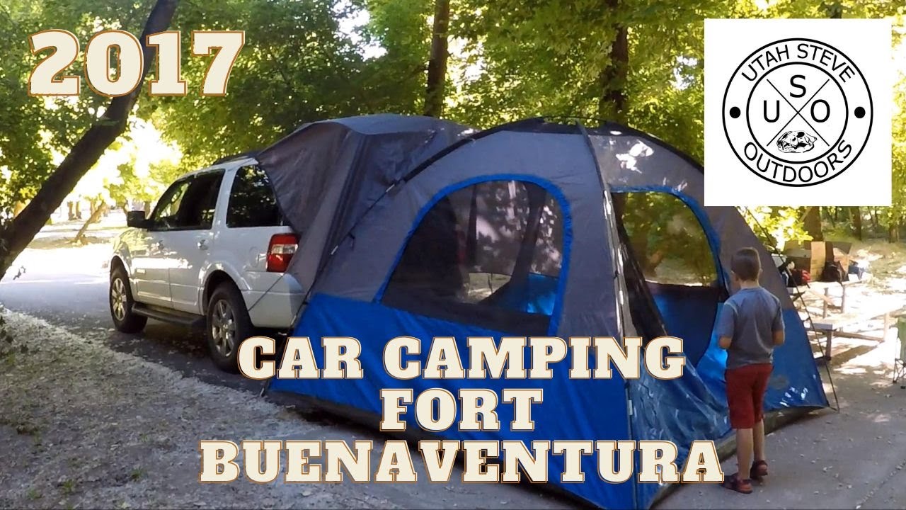 2017 Car Camping at Fort Buenaventura in Ogden, Utah
