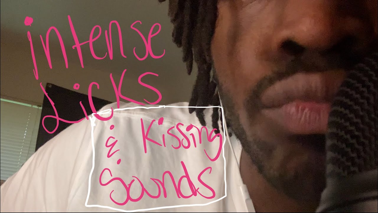 ASMR - INTENSE LICKING SOUNDS WITH AN OVERWHELMING VISUAL…..