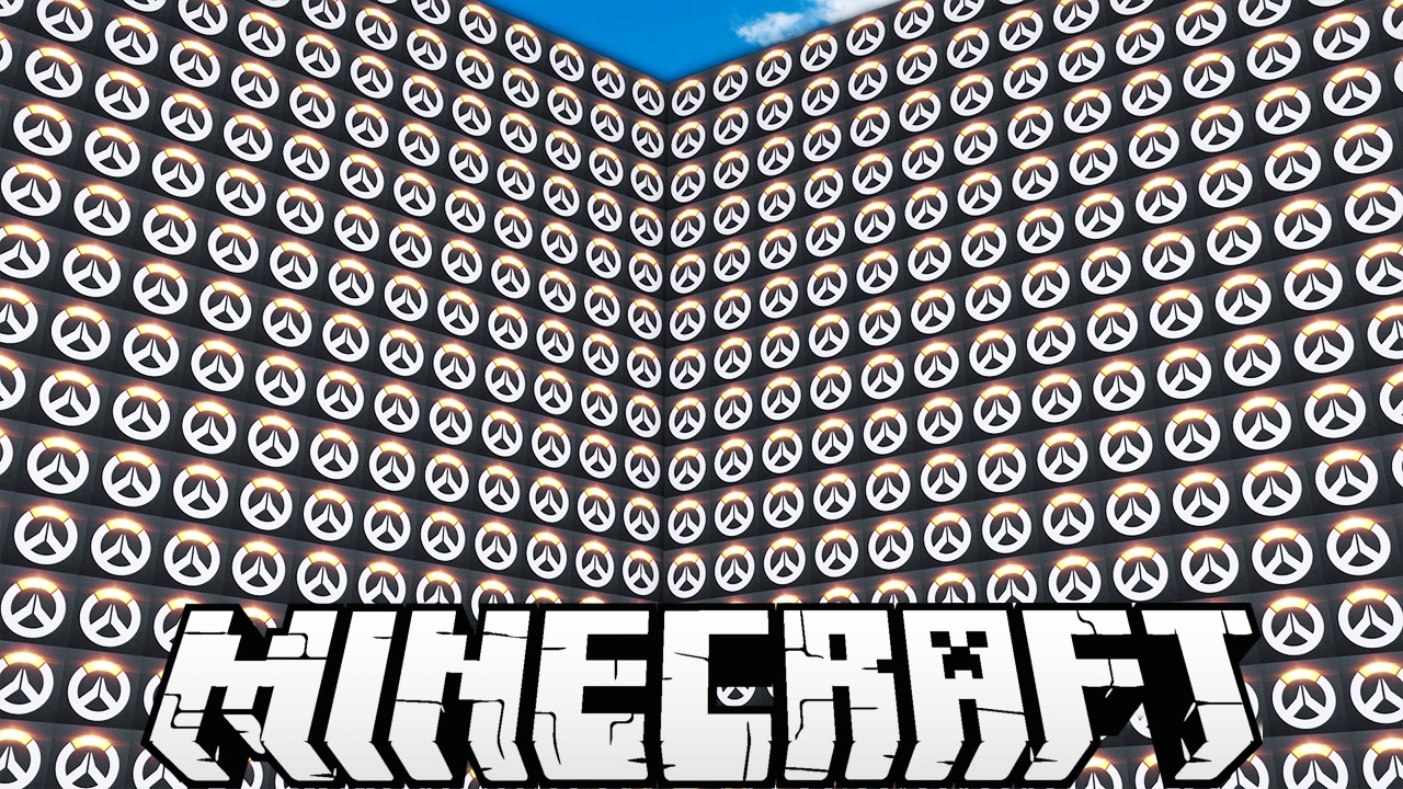 Minecraft 1VS1VS1VS1 OVERWATCH LUCKY BLOCK WALLS! | (Minecraft Modded Minigame) | JeromeASF