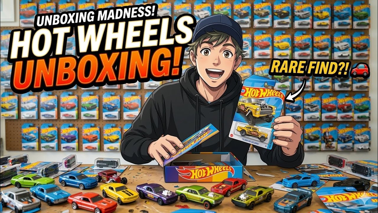 UNBOXING HOTWHEELS (RARE FINDS?) || IN INDIA