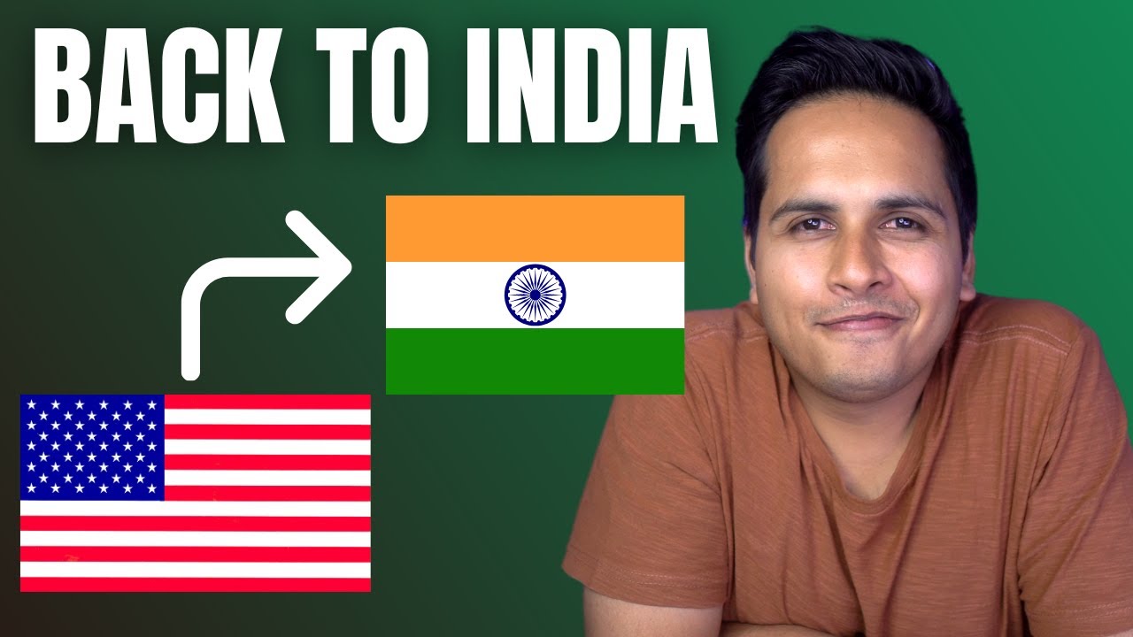 Why I Moved Back To India From The US | USA To India Reasons & Journey So Far