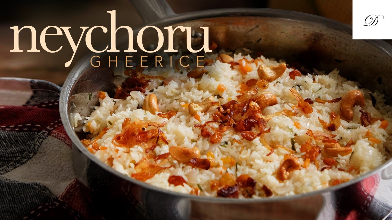 Neychoru Kerala style | Malabar ghee rice | Droolsss
