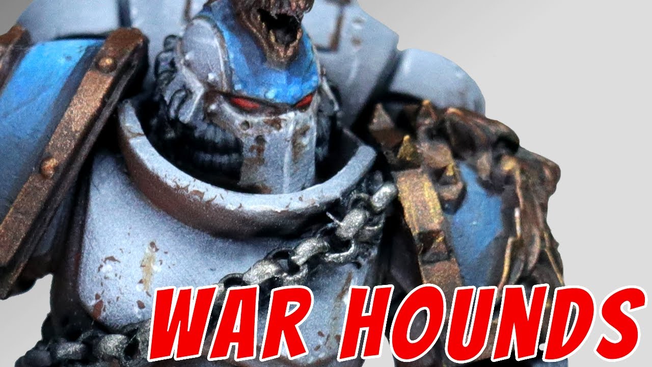 Kitbashing Primaris War Hounds