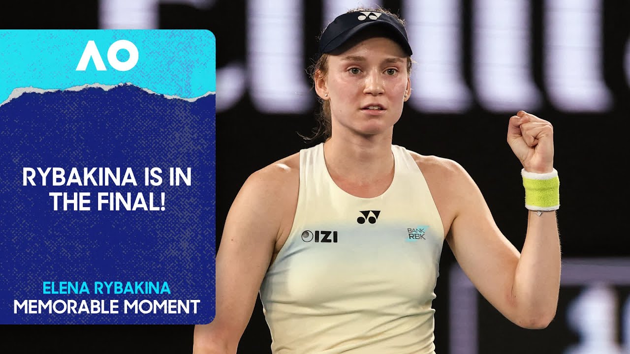 Elena Rybakina Is Through to the Final! | Australian Open 2026