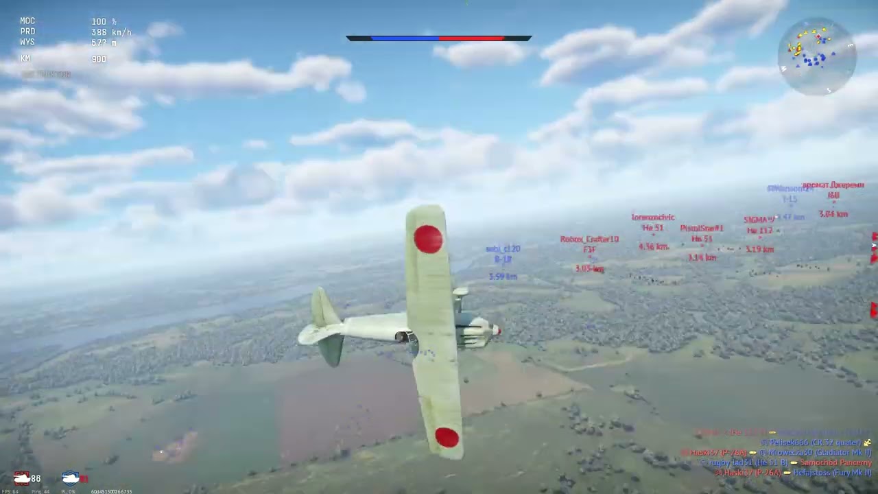 Gameplay: Ki-10-I c, Ki-10-1, Ki-10-II