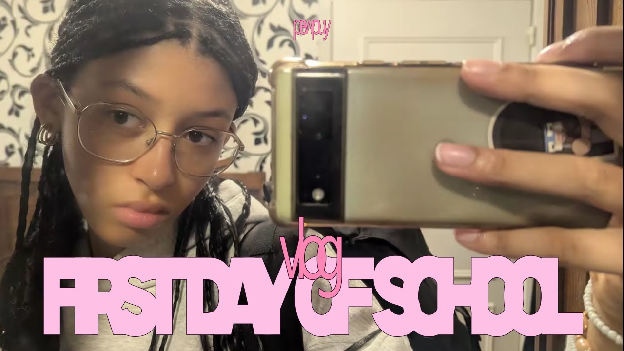 Is it weird to post a FIRST DAY OF SCHOOL VLOG the day after CHRISTMAS?