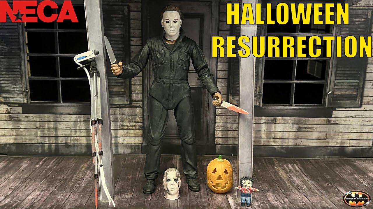 Обзор и сравнение фигурки NECA Halloween 8 Resurrection Michael Myers Ultimate Action Figure