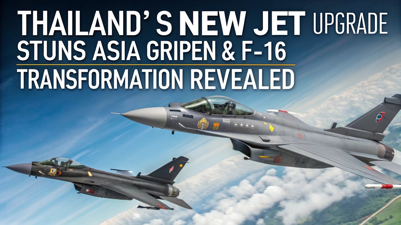 Новая модернизация истребителей в Таиланде потрясла Азию &mdash; представлена ​​трансформация Gripen и ...