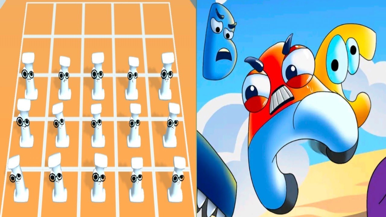 Alphabet Run Letter Go New Letter I GamePlay MAX Level #alphabetlore #alphabet #gaming