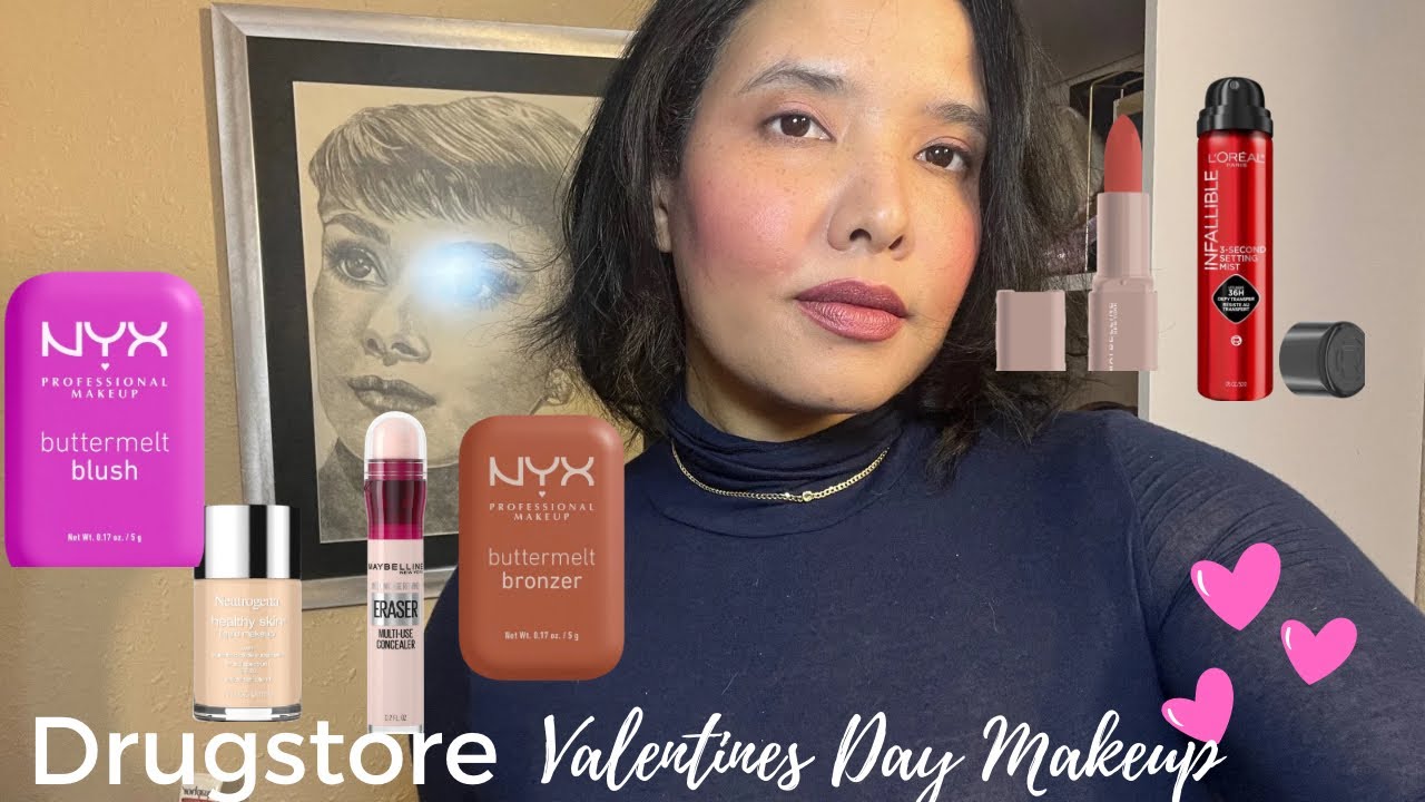 💌Drugstore Valentines Day Makeup |Best of The Drugstore | Affoedabls Beauty Favorites 💋♥️