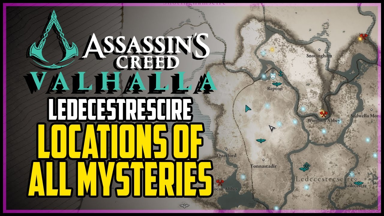 Ledecestrescire All Mysteries Locations Assassin’s Creed Valhalla