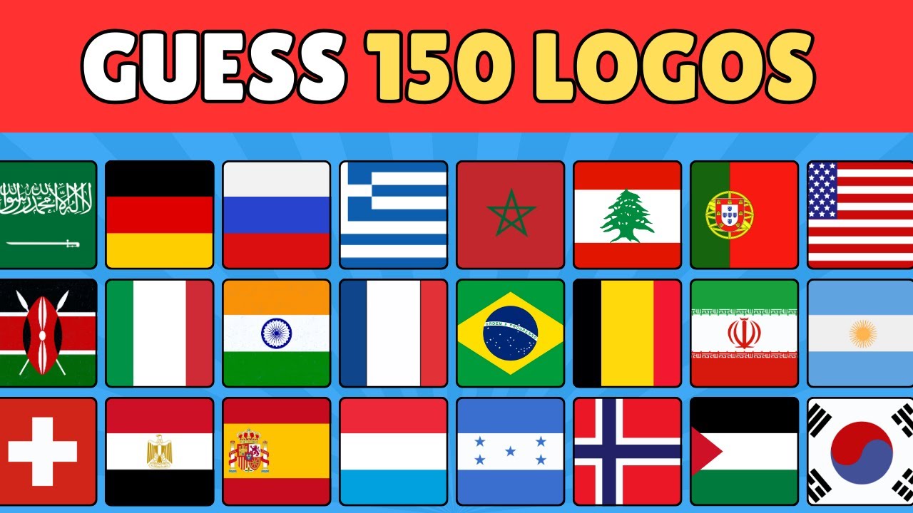 Guess The Country By The Flag Quiz 🚩 | Can You Guess 150 Flags?
