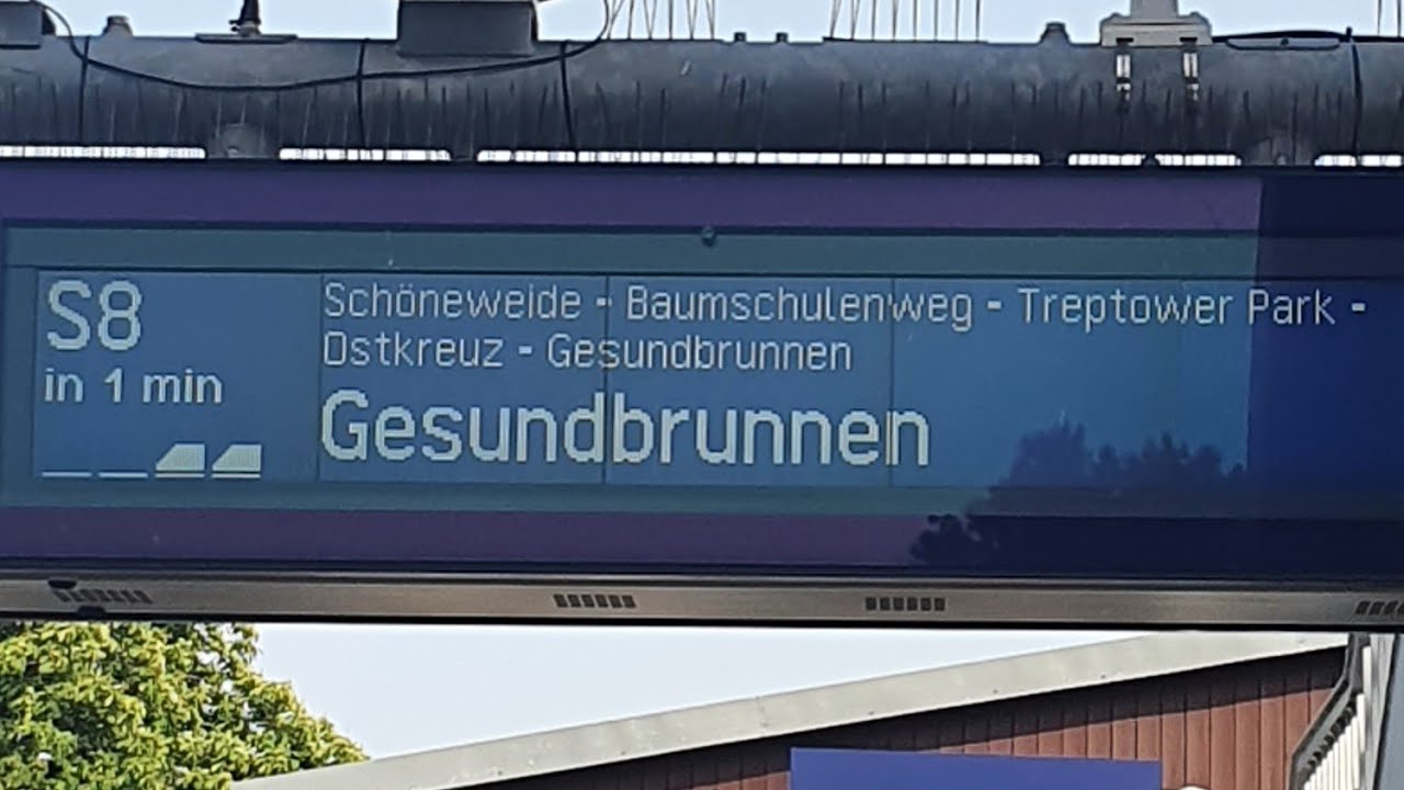 mitfahrt S8 von Johannistahl bis Gesundbrunnen in br481mod