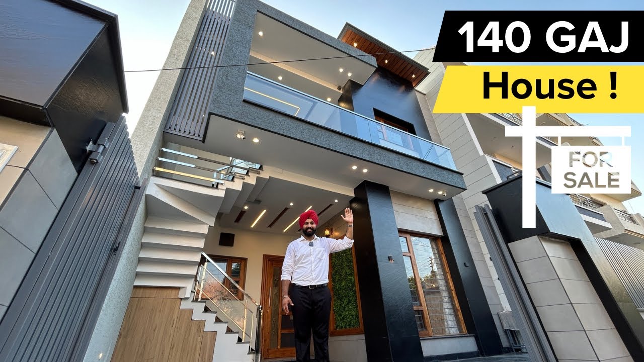 Luxury 145 SQ YD Double Storey House For Sale in Sector -125 , Mohali !