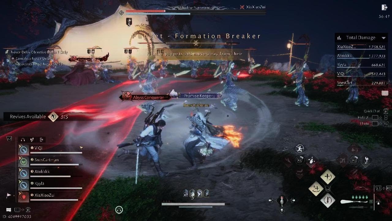 Where Winds Meet Sword trial level 81 Shadow Puppeteer Healer