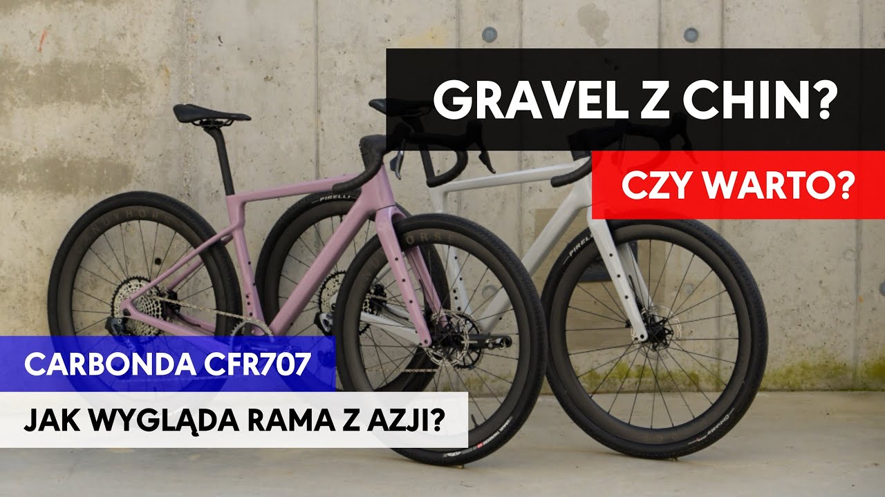 CHIŃSKI rower gravelowy | Czy warto zam&oacute;wić ramę z Azji? Rower premium za połowę wartości