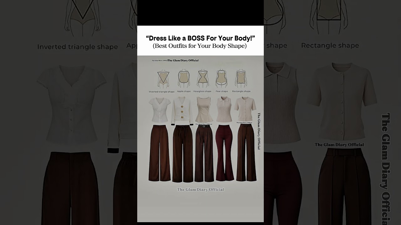 How to Dress for Your Body Type👗_Flattering Work Outfits for All Shapes 