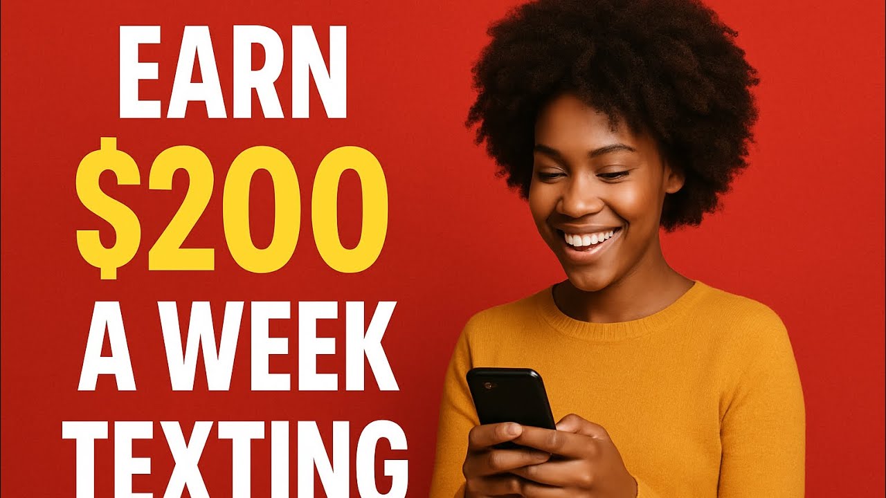 GET PAID TO TEXT || EARN REAL MONEY BY TEXTING ON YOUR PHONE