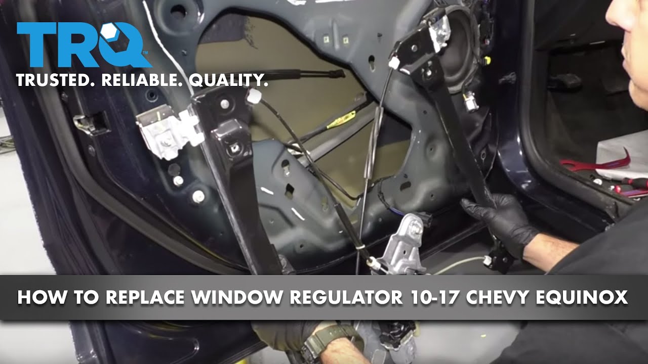 How to Replace Front Window Regulator 10-17 Chevy Equinox