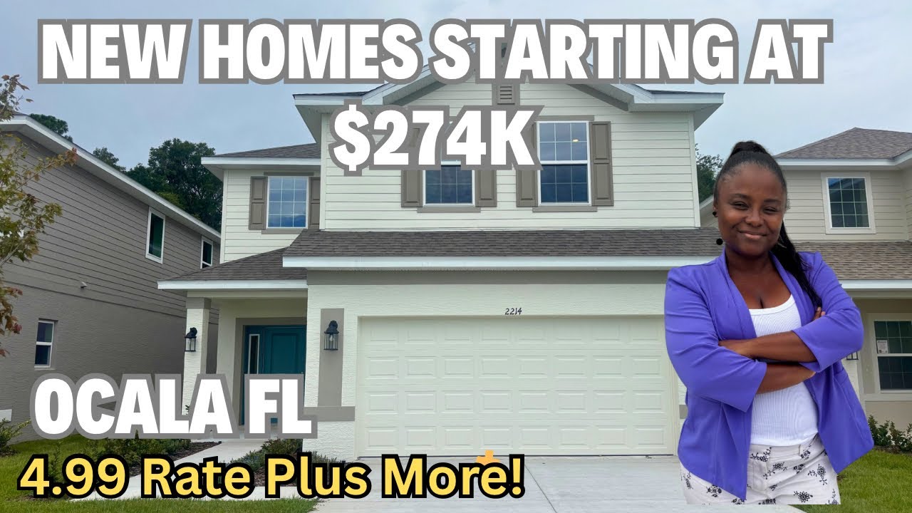 New Construction Community Starting at $274k | 4.99 fixed rate plus More! 