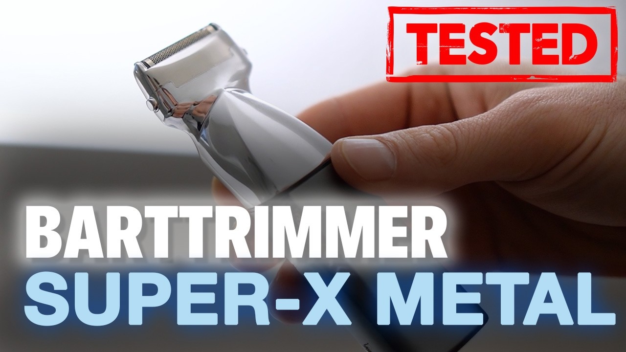 Barttrimmer Test - BABYLISS SUPER X METAL im Test ✅