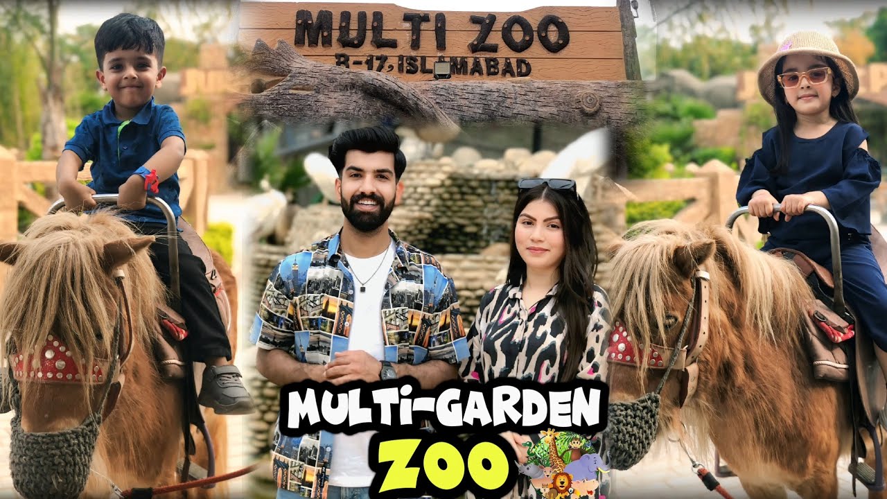 Pakistan's Most Modern Multi Garden Zoo😍 B17 Multi Gardens Islamabad | Zoo In Islamabad🐆 Detail Tour