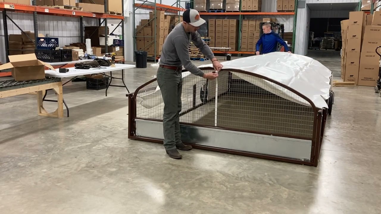 HenGear Chicken Tractor - 8x16 - Easy To Assemble!