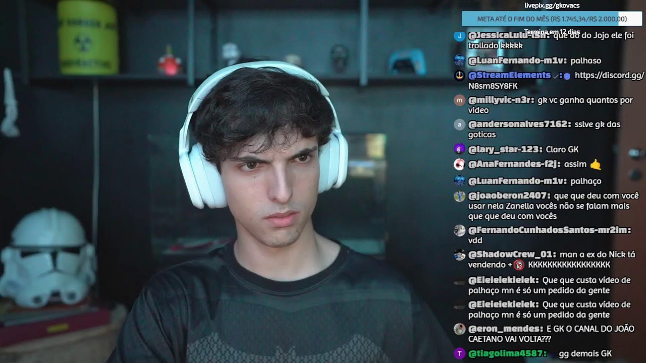 Live grindando no Fortnite
