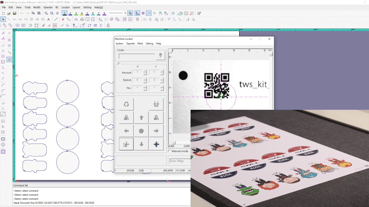 Tutorial Jwei 4 - Software: uso e funzione SCAN CODEBAR