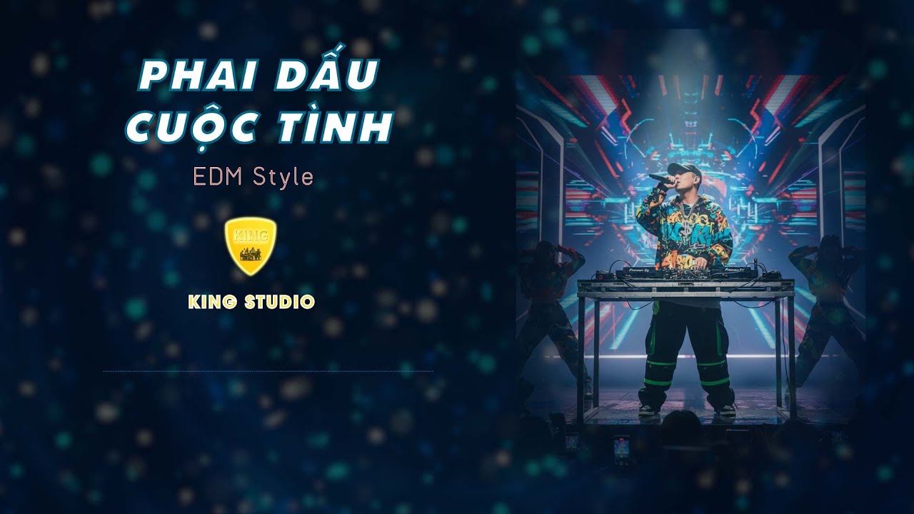 PHAI DẤU CUỘC TÌNH - KARAOKE - BEAT TONE NAM - EDM STYLE 1 - KING STUDIO