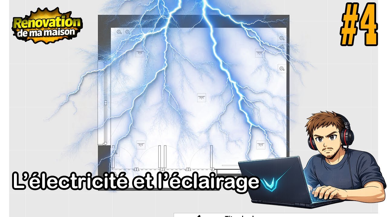Plan électrique : l’erreur à éviter pour l’éclairage d’une chambre