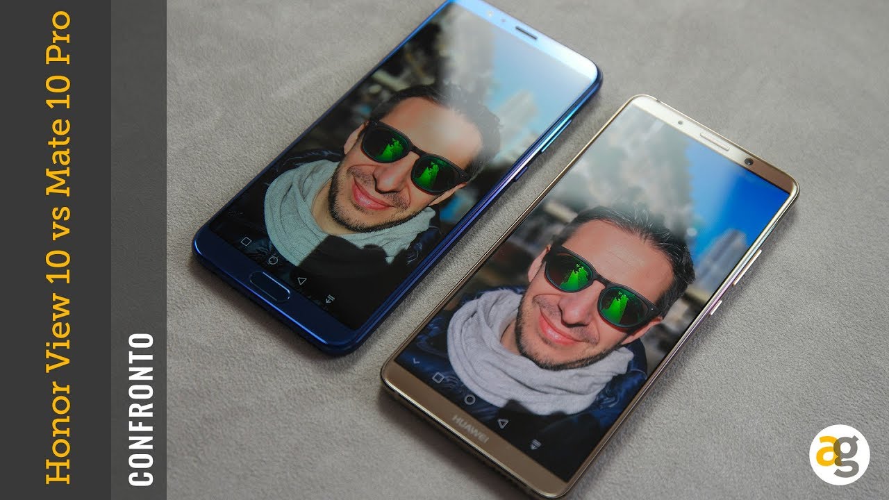 Confronto HUAWEI MATE 10 PRO e HONOR View10