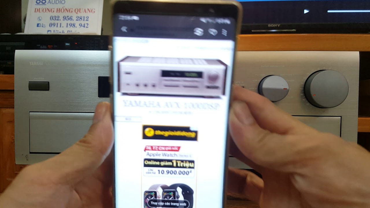 11-6 •(Đã BÁN) Khủng long Yamaha AVX-2000 DSP