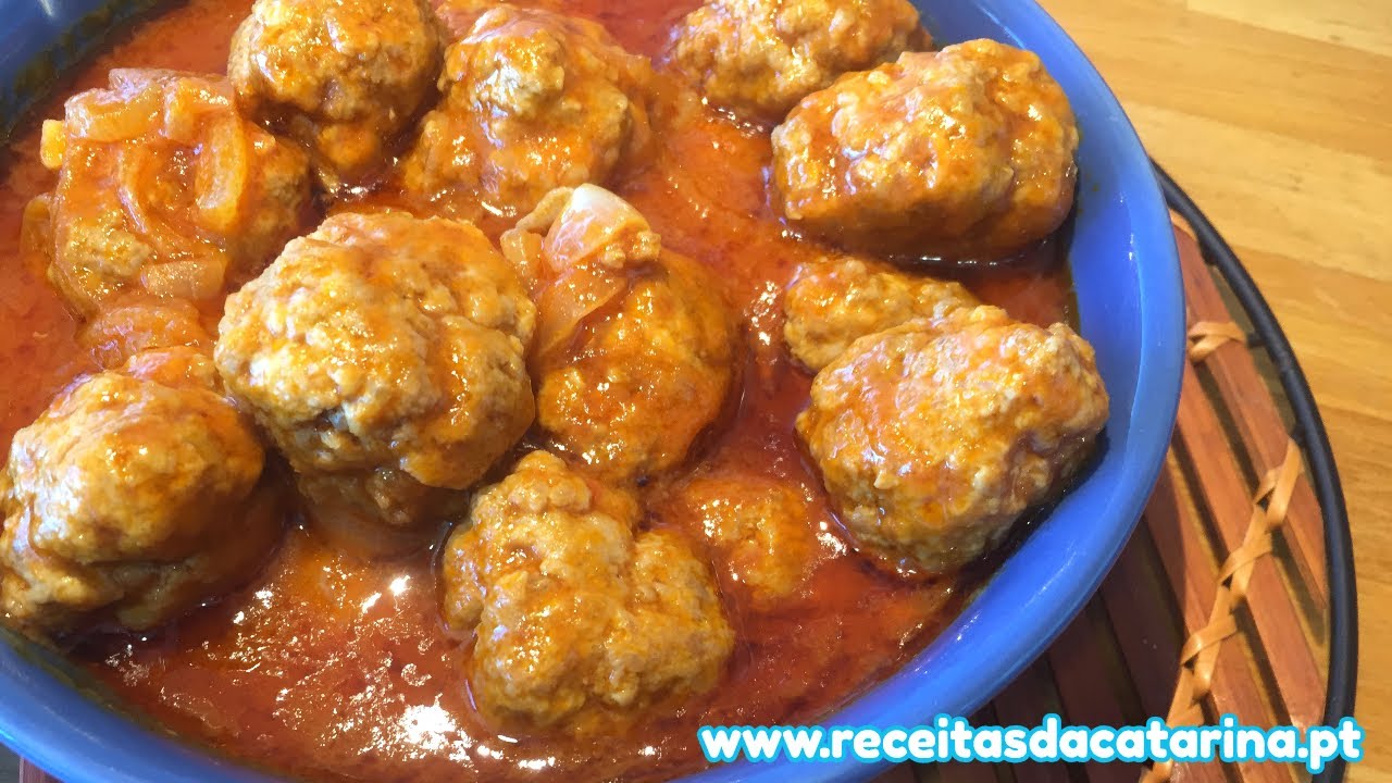 Receita de Almôndegas em Tomate