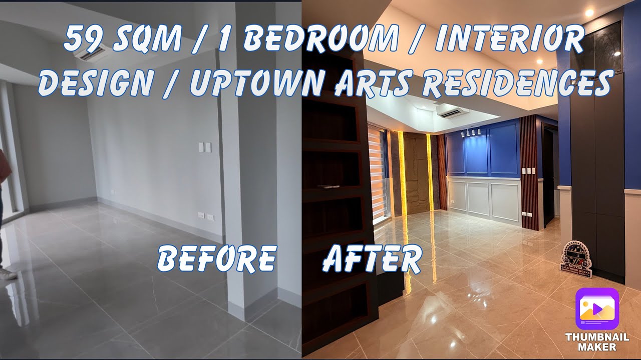 EXTREME CONDO MAKEOVER / 59 SQM unit / Uptown Arts Residences / BGC 