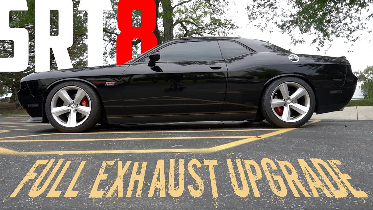 Dodge Challenger SRT8 Stainless Works Headers & Flowmaster Exhaust Install & Dyno