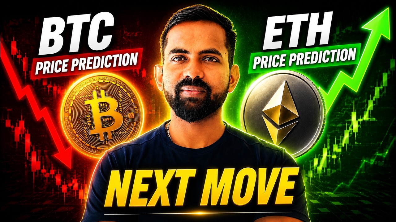 Bitcoin & Ethereum Price Analysis Today | Market Trend & Next Move | BTC & ETH Price Prediction 2026