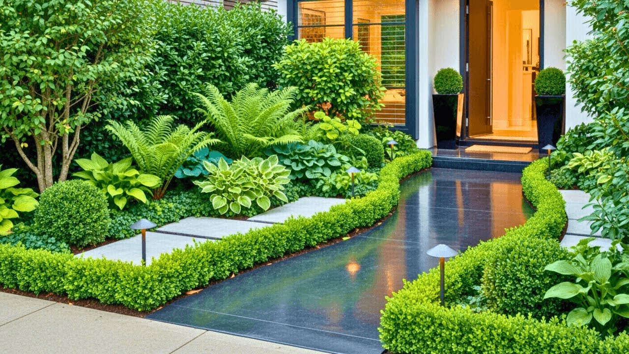 Front Yard Greenery Landscaping Ideas to Boost Curb Appeal and Create a DIY Welcoming Outdoor Oasis