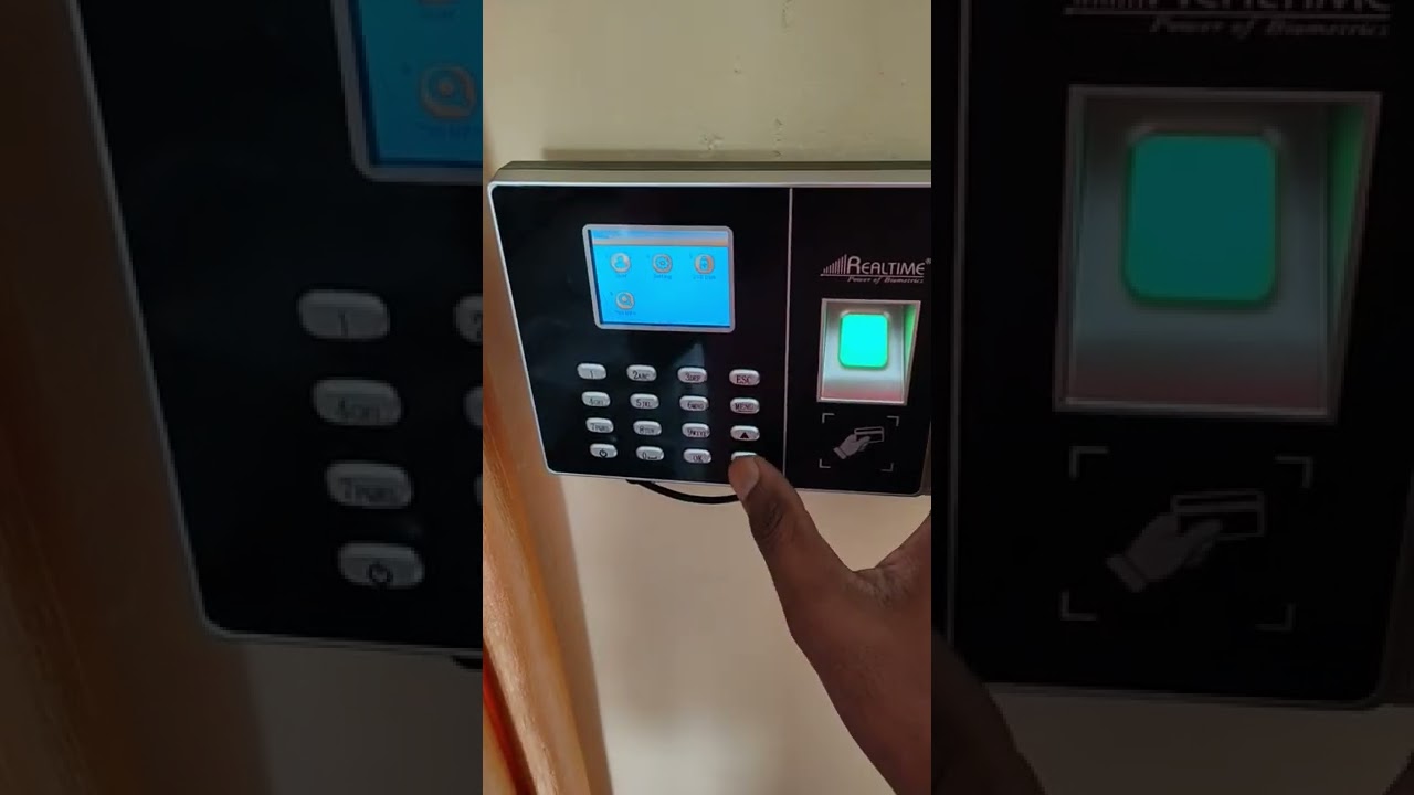 Realtime biometric attendance machine RS9n model 