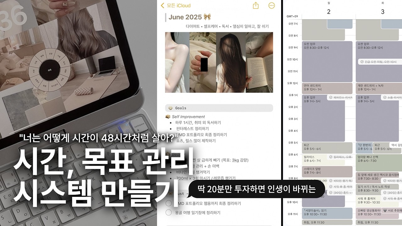 시간을 다르게 쓰는 사람의 비밀 : 5단계 시간 관리 &bull; 목표 관리 방법 ⏱️