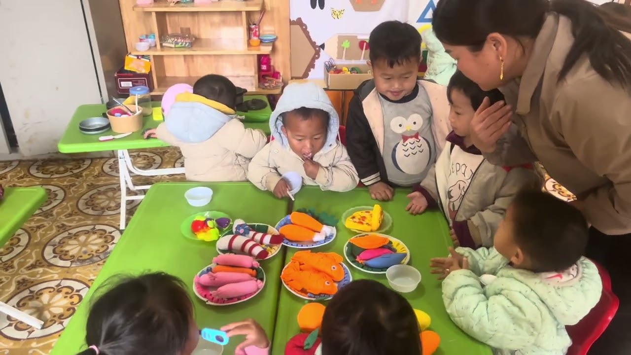 Giờ hoạt động góc MGG 3+4 tuổi 
