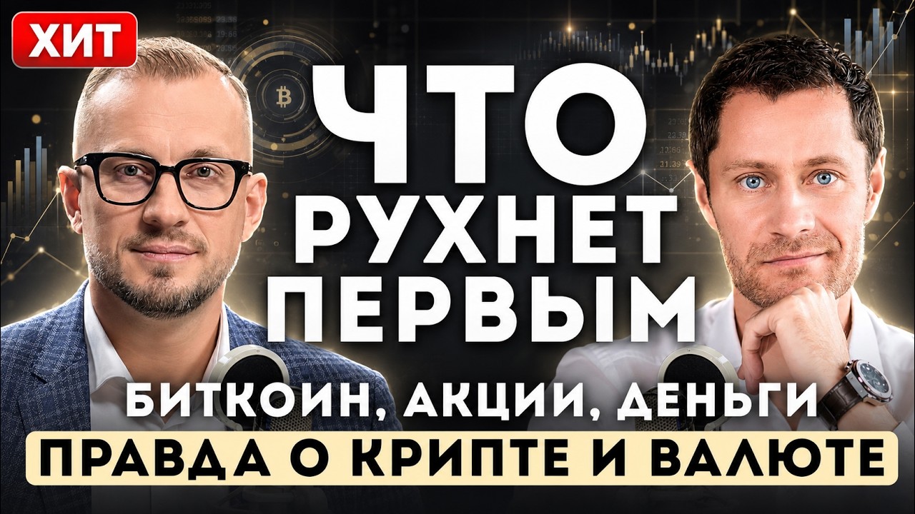Как СПАСТИ деньги. Биткоин РУХНЕТ до нуля. ПРАВДА о крипте и валюте.