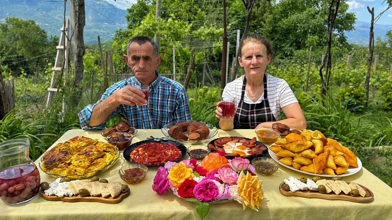 Breakfast in Albania – The Most Delicious Village Recipes Ever! 🌞🍲🇦🇱