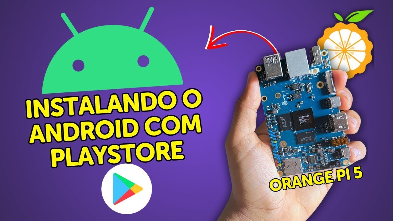 Como Instalar o ANDROID em QUALQUER ORANGE PI com PlayStore (Oficial)