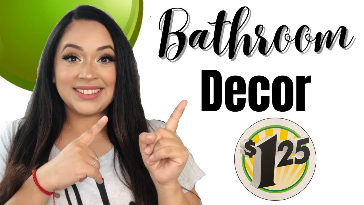 Dollar Tree Bathroom DIYS | Home Decorating Ideas