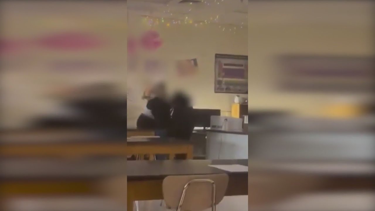 Video circulating online shows classroom assault at Oscar Smith High School; police investigating