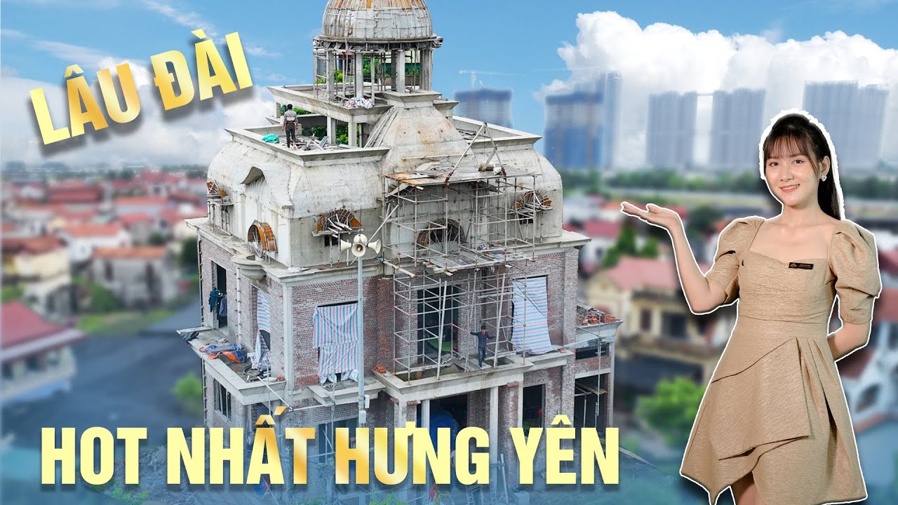 CẬN CẢNH - Mẫu Lâu Đài Tân Cổ Điển - HOÀNG TRÁNG, LỘNG LẪY