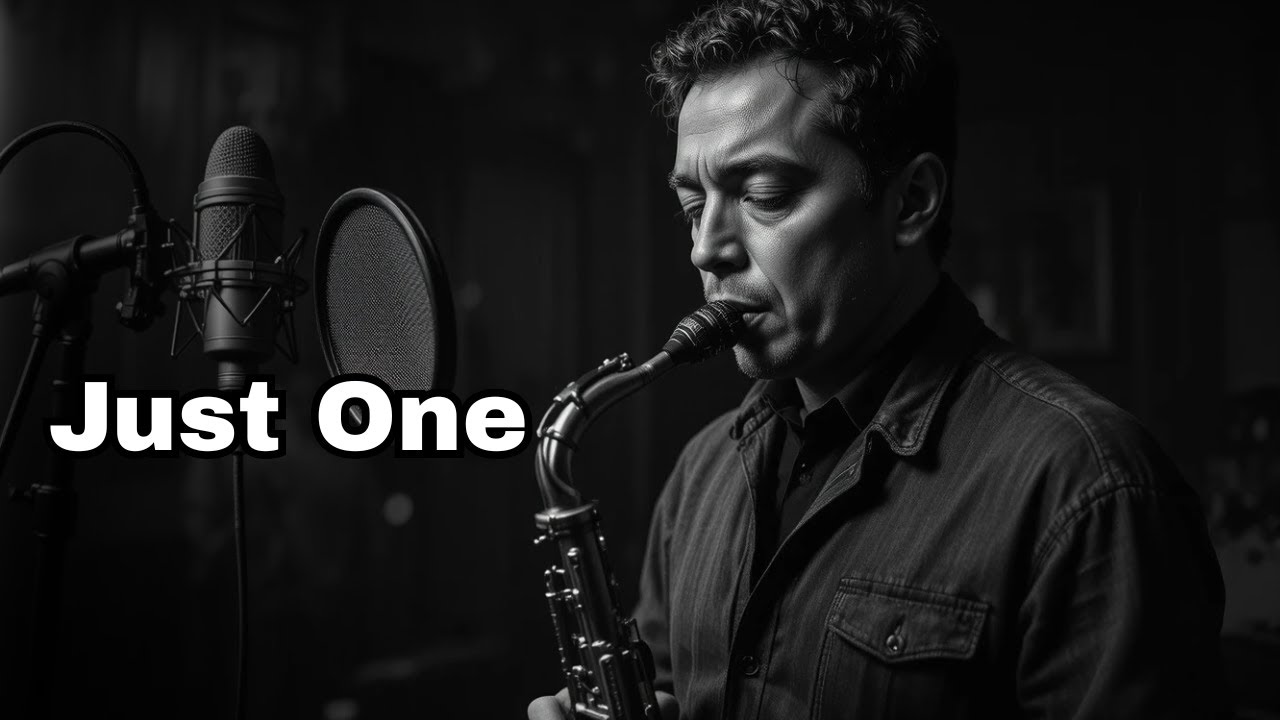 Just One &ndash; Slow Blues Jazz Song | Gritty Male Vocal, Saxophone, Late Night Blues
