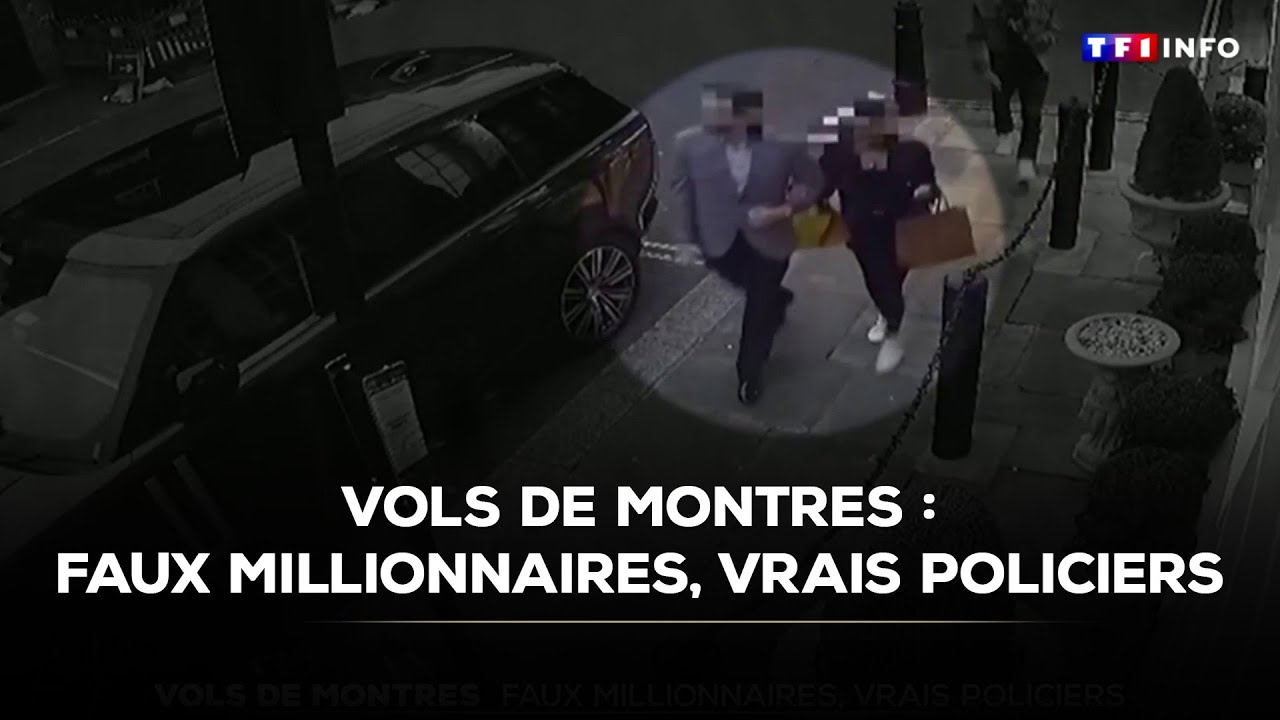 À Londres, des policiers se font passer pour des millionnaires pour empêcher les vols de montres
