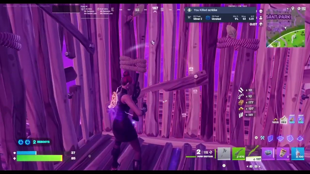 this is a bot lobby but i got a exotic in this game. #fyp #fortnite